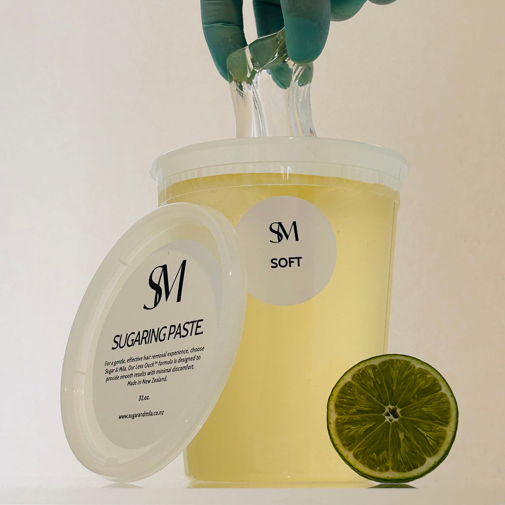 soft sugaring paste texture